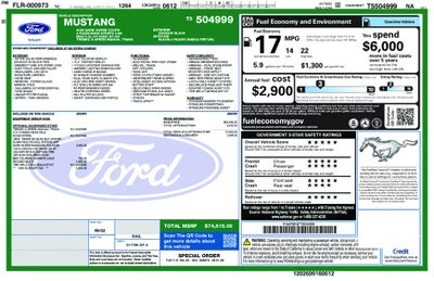 2026 Ford Mustang Dark Horse