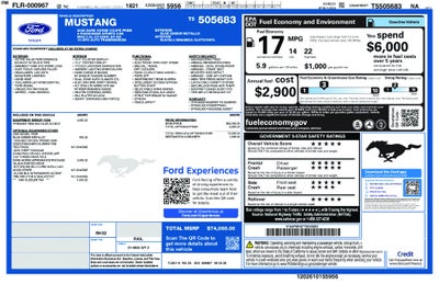 2026 Ford Mustang Dark Horse