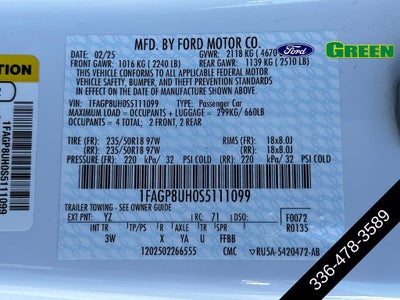 2025 Ford Mustang EcoBoost Premium