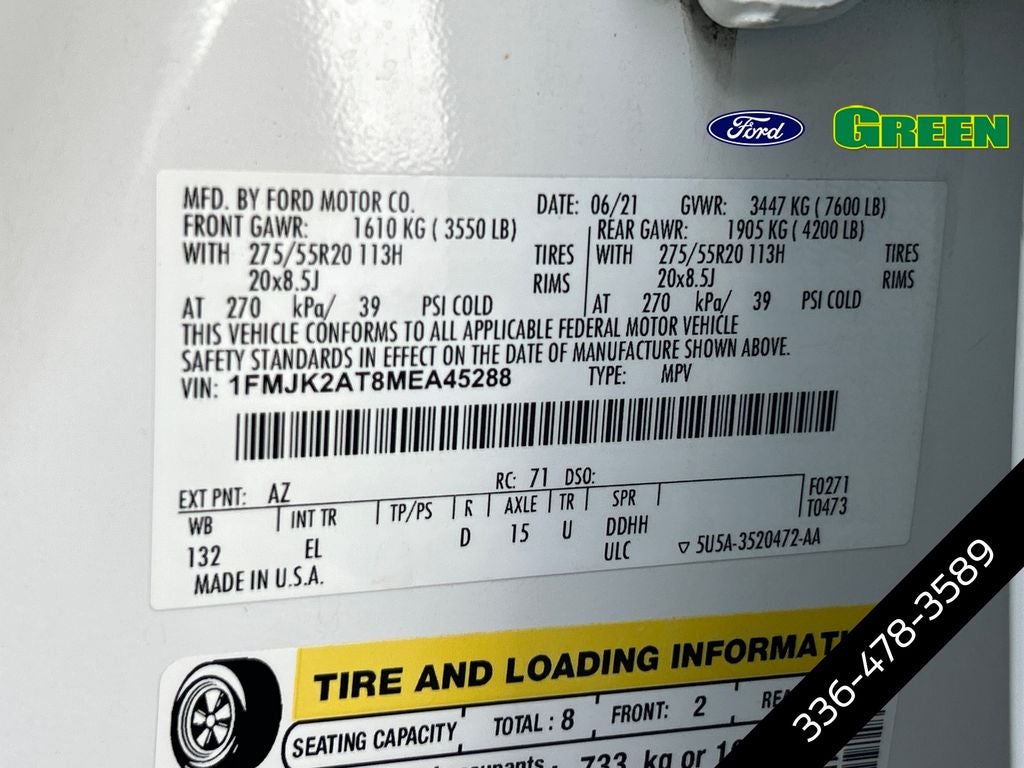 2021 Ford Expedition Max Limited