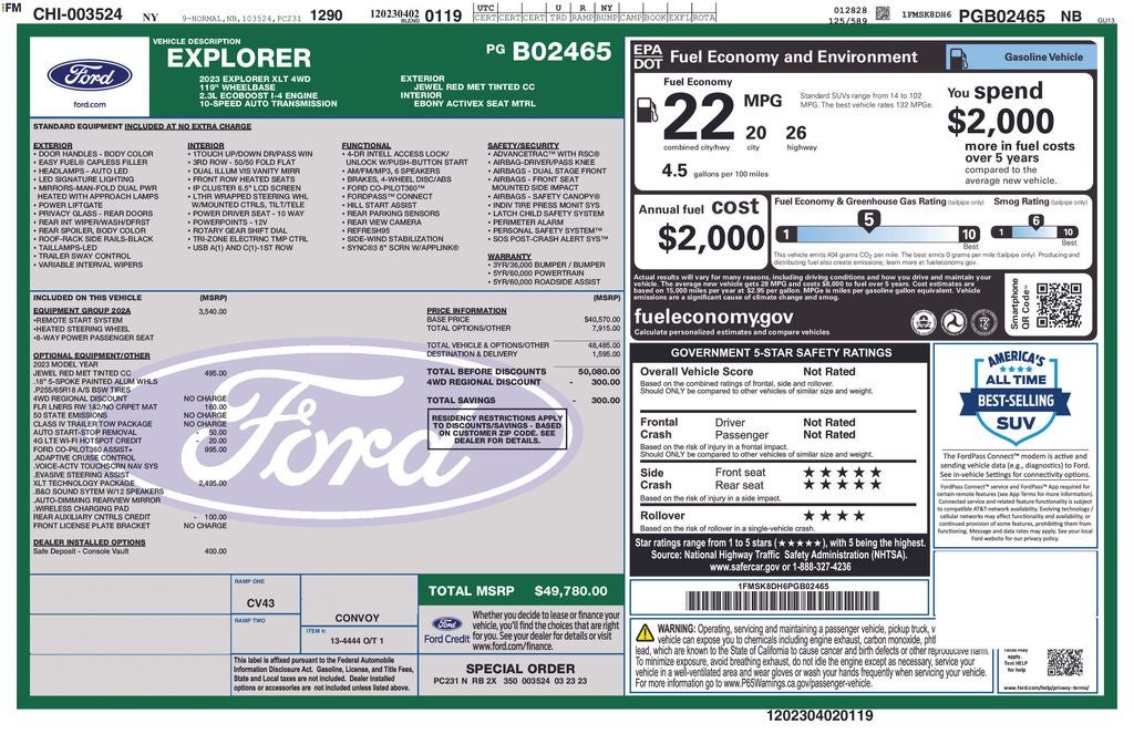2023 Ford Explorer XLT