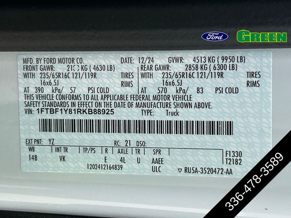 2024 Ford Transit-350 Base