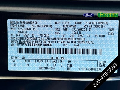 2022 Ford F-150 XLT