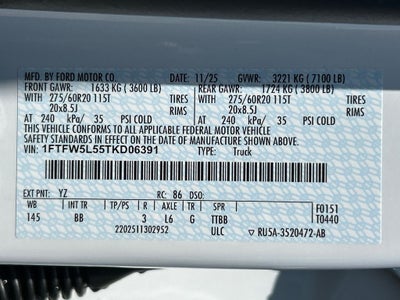 2026 Ford F-150 Lariat SHELBY TORX