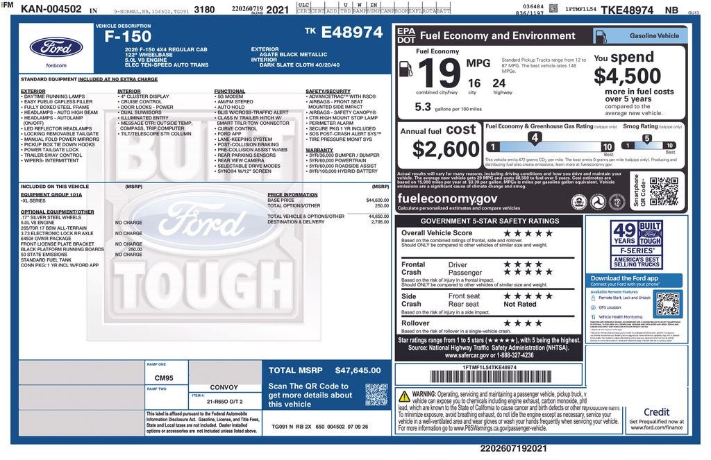 2026 Ford F-150 XL - Supercharged 700HP