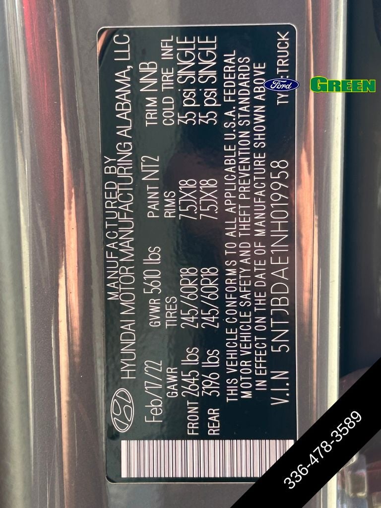 2022 Hyundai Santa Cruz SEL