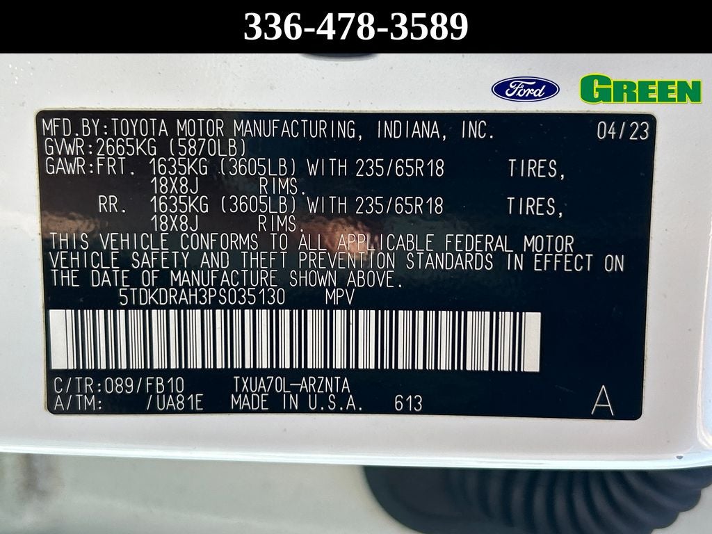 2023 Toyota Highlander L