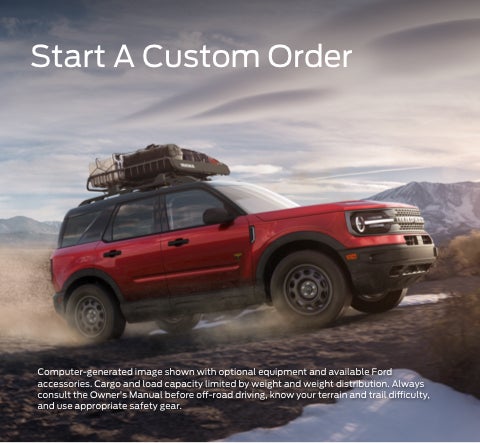 Start a custom order | Green Ford in Greensboro NC
