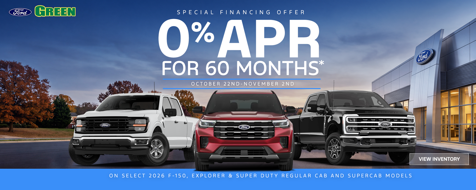0% APR Special