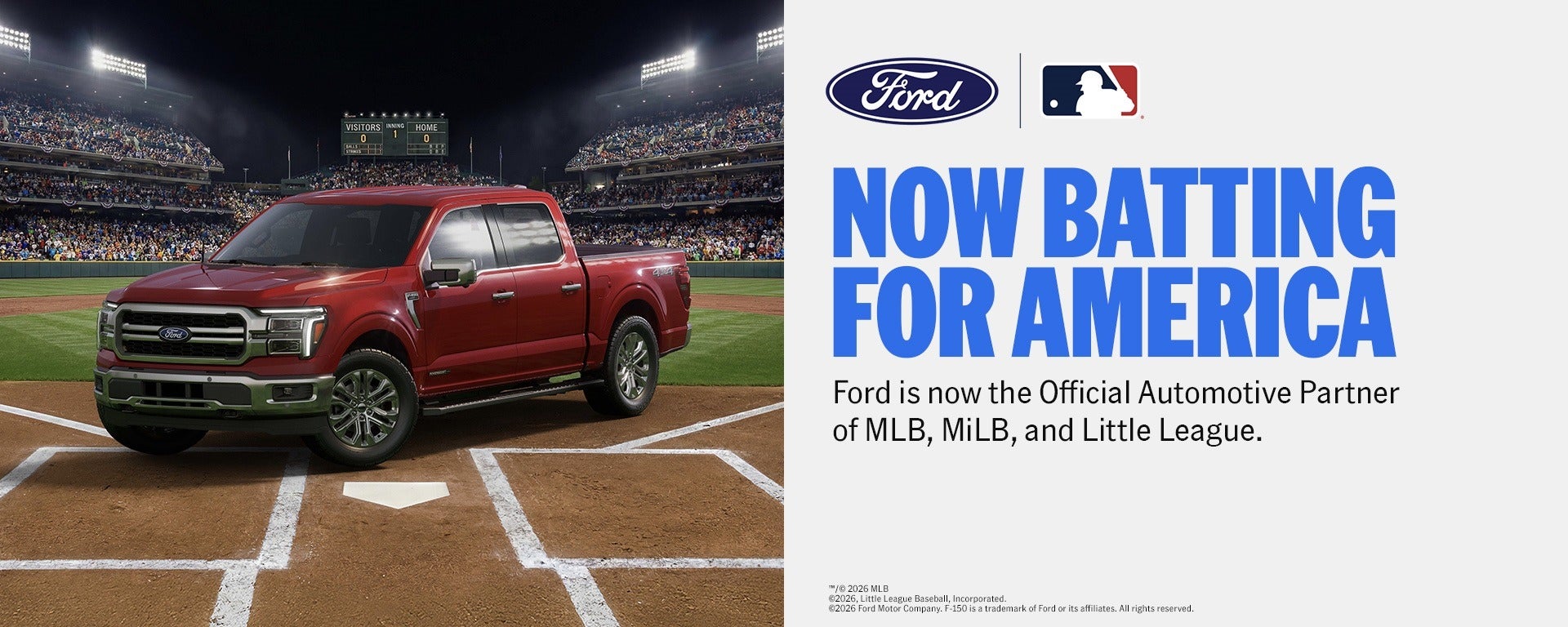 Now Batting for America at Green Ford in Greensboro NC